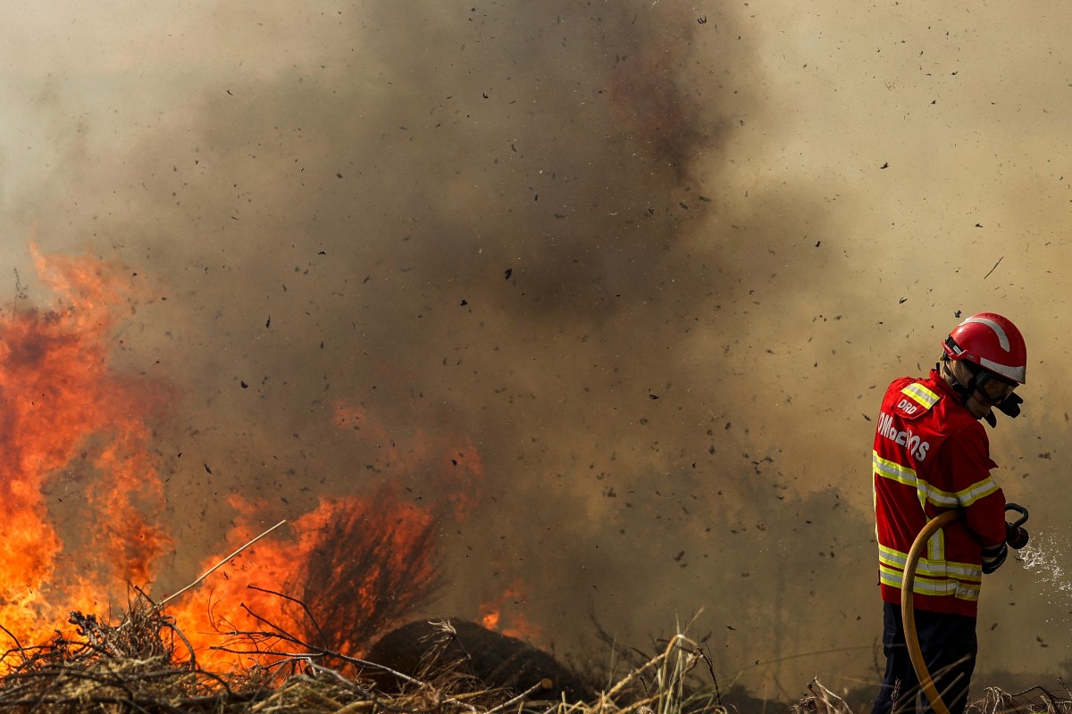 Wildfires in Spain kill one and force thousands to flee
