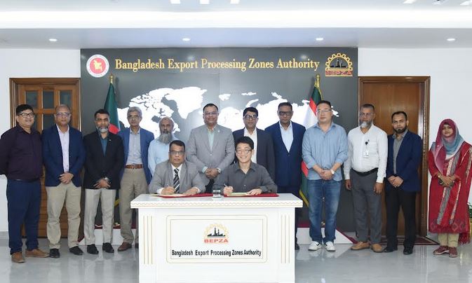 Chinese company to invest $10.47m in BEPZA EZ 