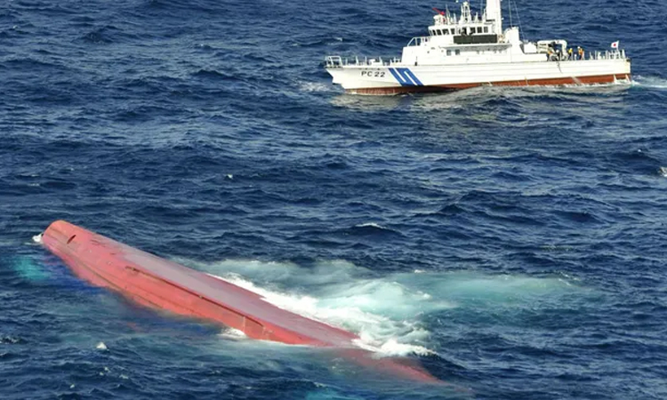 Yacht, cargo ship collide in waters off Japan