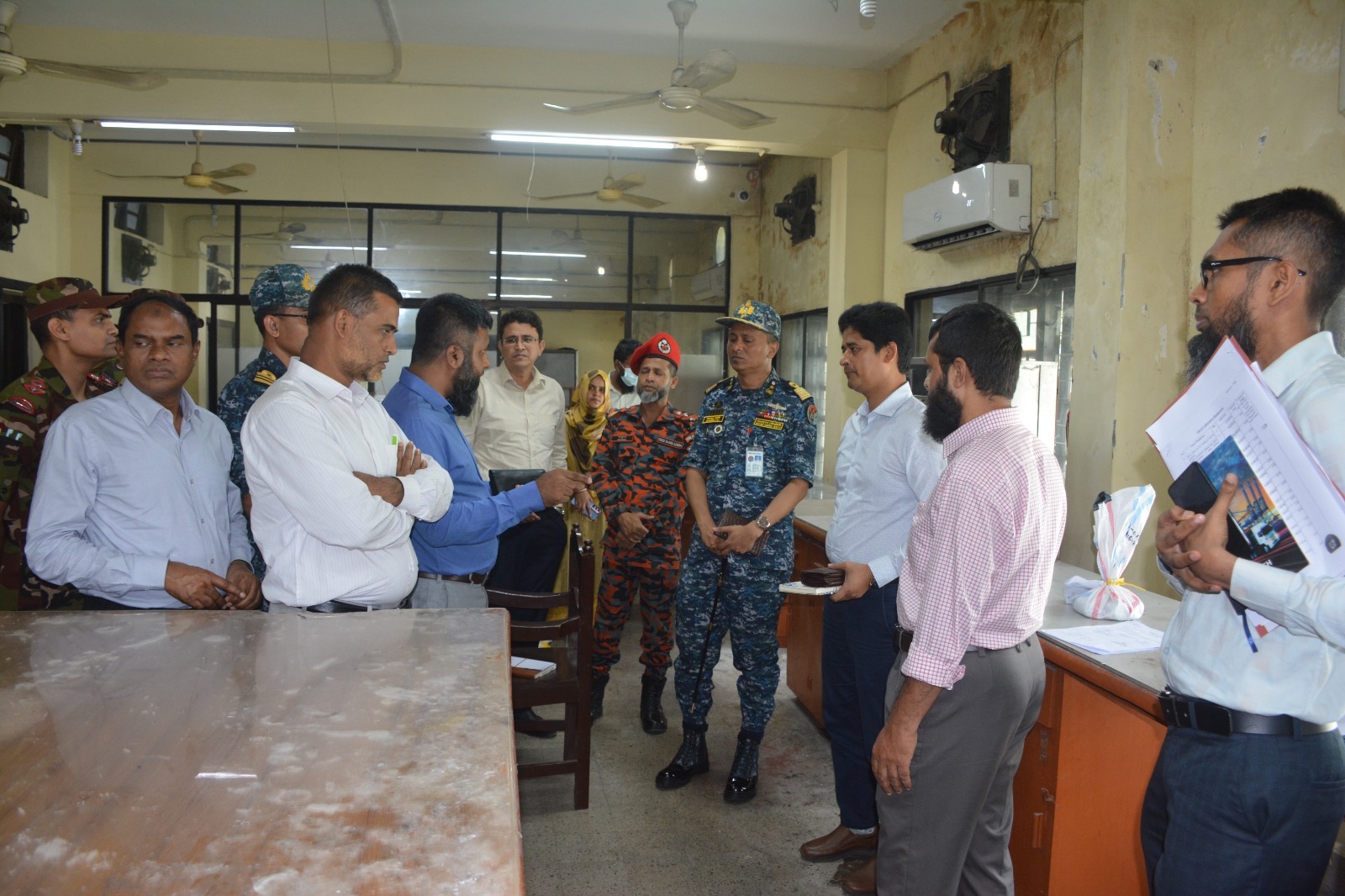 BNACWC imparts training to Ctg Customs officials on chemical identification 