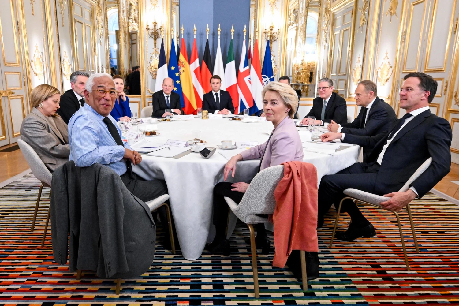 Trump labels European leaders 'great people' ahead of Ukraine talks