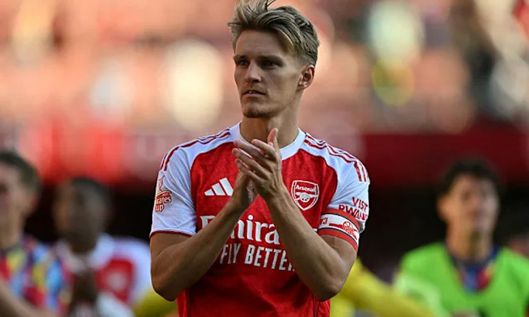 Arteta hits back at criticism of Arsenal captain Odegaard