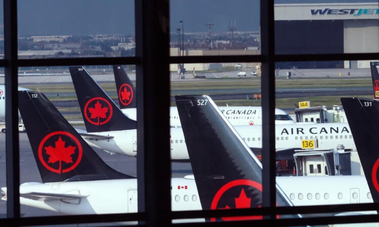 Air Canada set to shut down over flight attendants strike