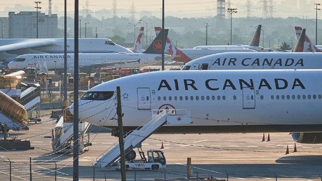 Air Canada flights grounded as government intervenes in strike
