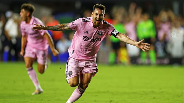 Reserve Messi scores in Miami win while Son gets first MLS win