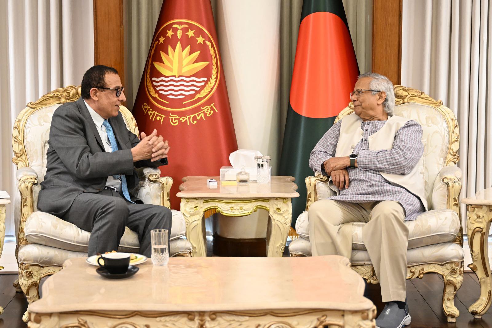 Palestinian envoy calls on CA 