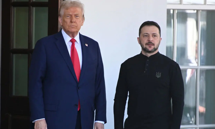 Zelensky, European leaders head to US for talks on peace deal terms
