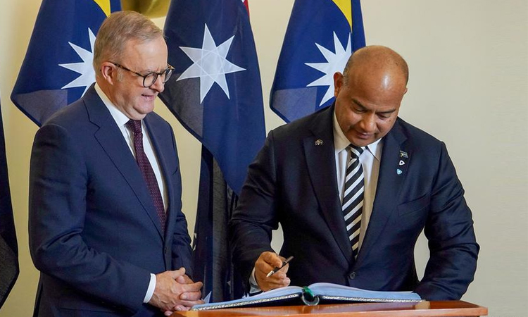 Australia probes Nauru-China business deal