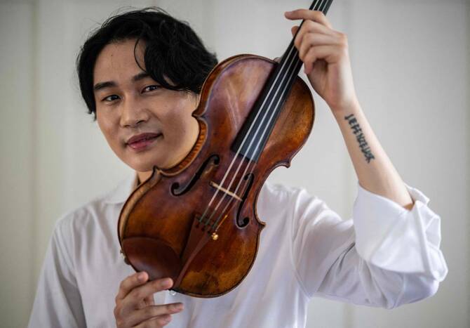 300-year-old violin to star at UK music festival