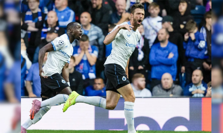 Rangers face Champions League exit after Brugge misery
