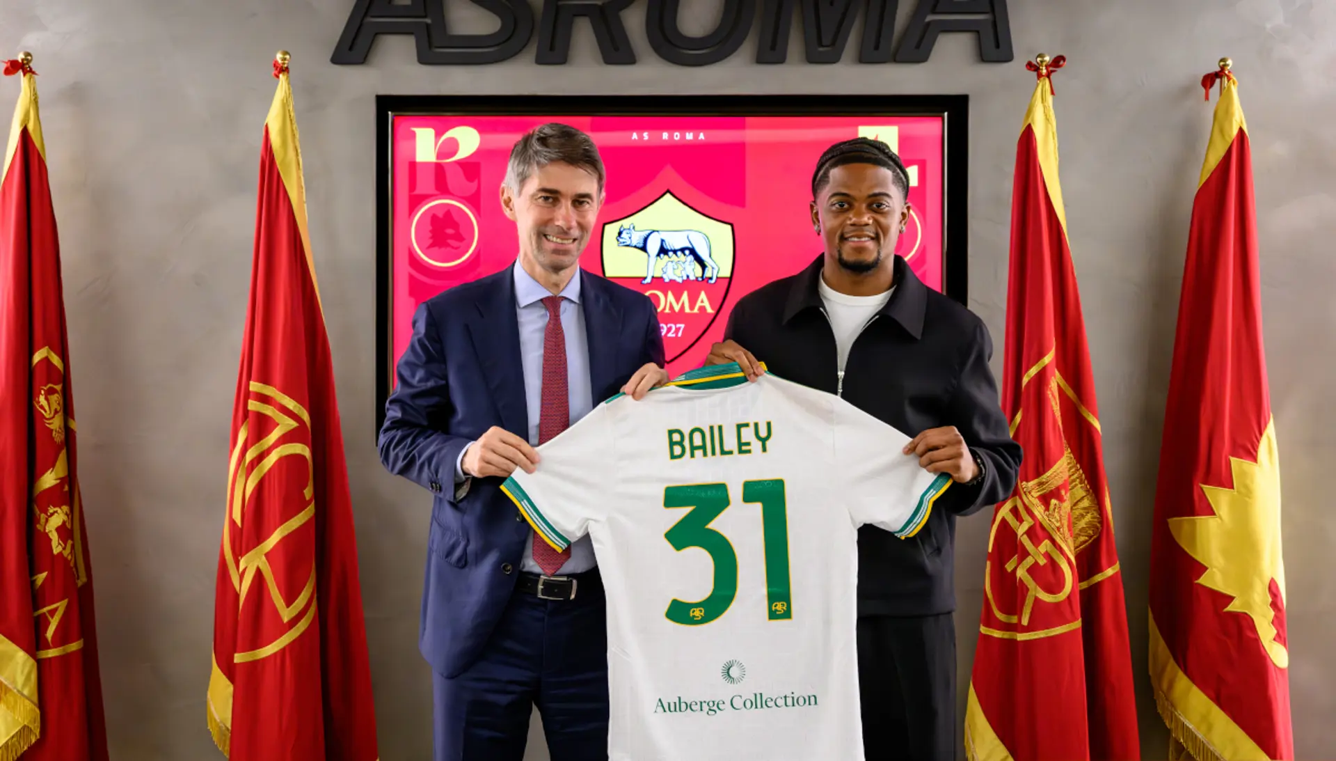 Roma sign Jamaica's Leon Bailey on loan from Aston Villa