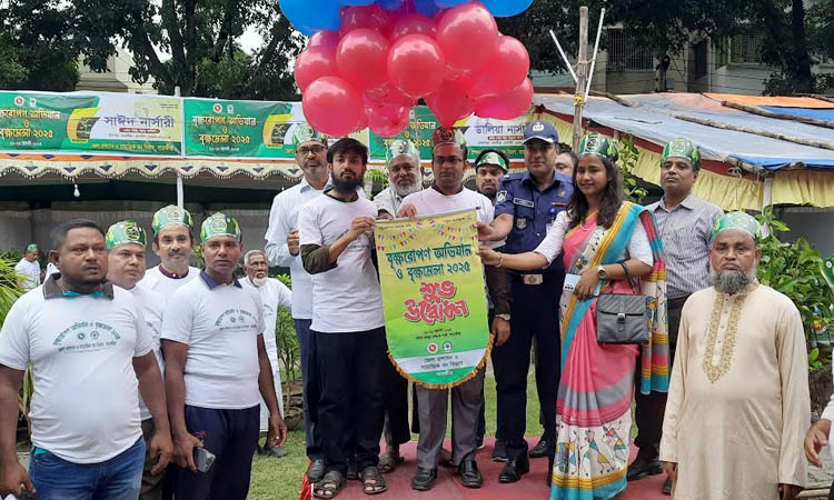 Week-long tree fair begins in Satkhira