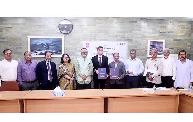 DU, TIKA sign MoU to improve health care facilities