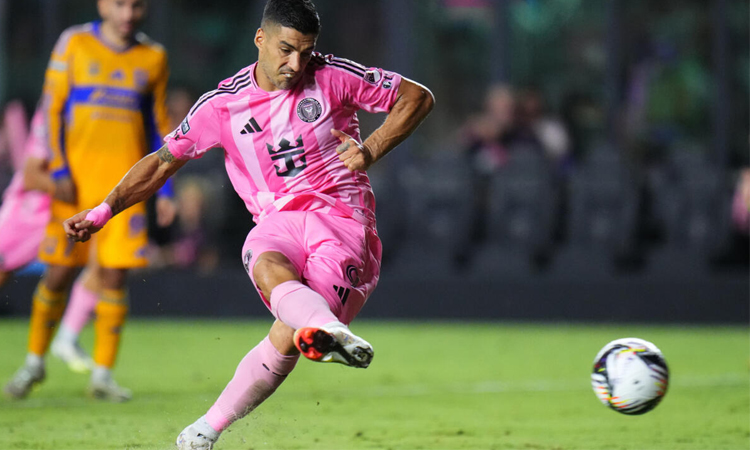 Suarez fills Messi void as Inter Miami beat Tigres 2-1