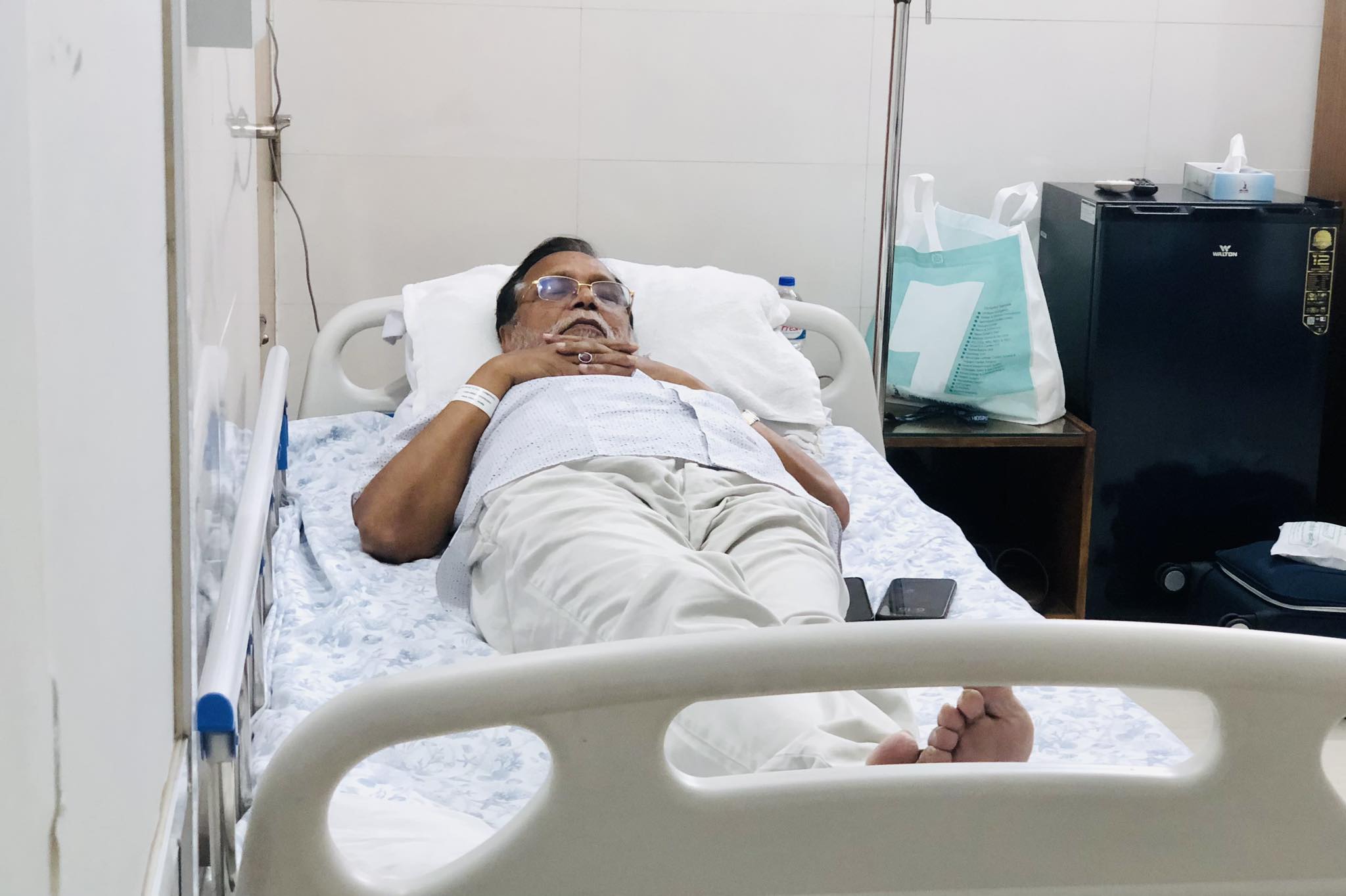 BNP Chairperson's Advisor Abdus Salam hospitalized