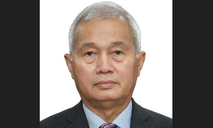 Supradip Chakma lays foundation stone of school hostel in Khagrachhari
