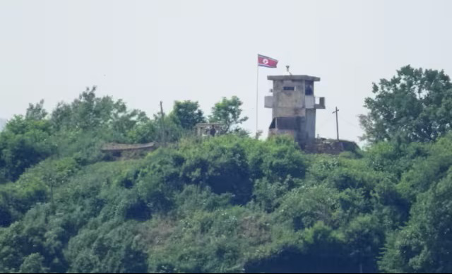 North Korea says South Korea troops fired warning shots near border