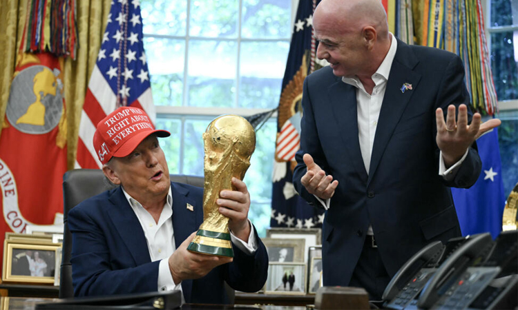 Trump says 2026 World Cup draw set for December in Washington