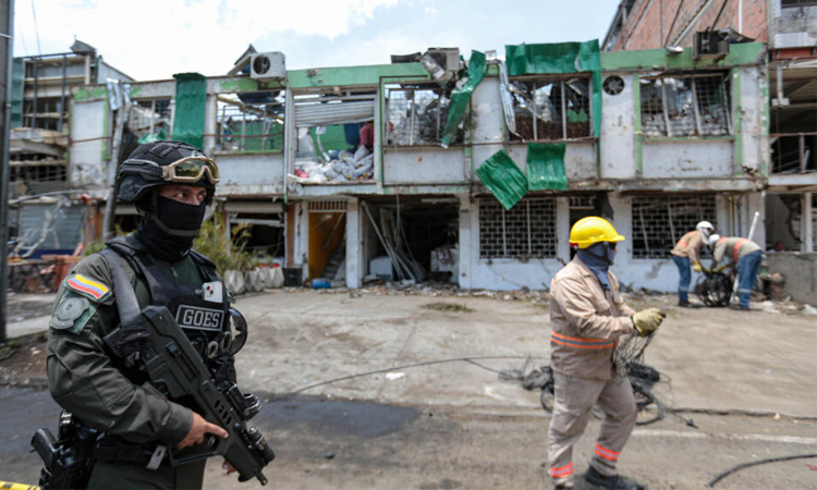 Colombia vows to neutralize guerrilla threat as twin attacks kill 19