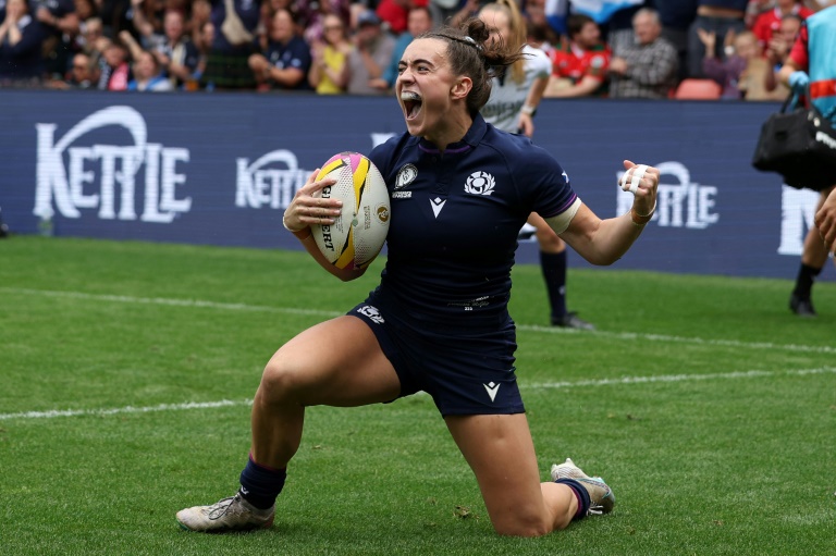McGhie the hat-trick heroine as Scotland overwhelm Wales in Women's Rugby World Cup
