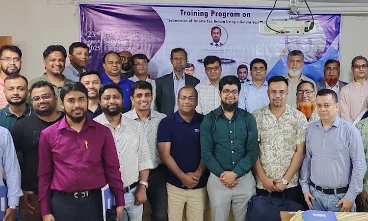 'Submission of Income Tax Return Using e-Return System' training held