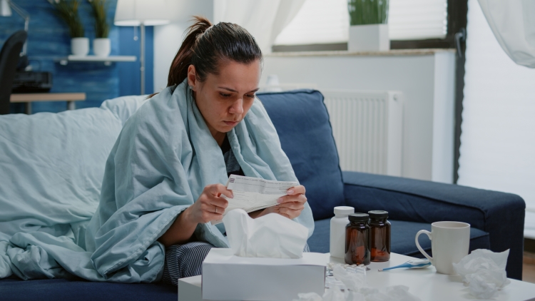 57 percent of patients admitted to hospitals with fever infected with influenza