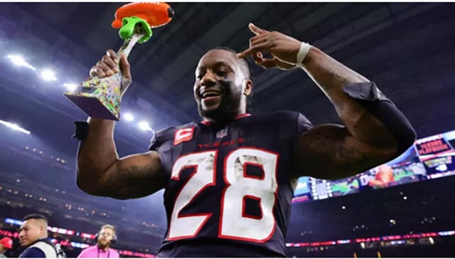 NFL Texans lose 1,000-yard rusher Mixon for four games