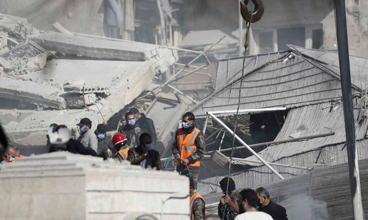 Israeli strike on Damascus kills at least 3: official