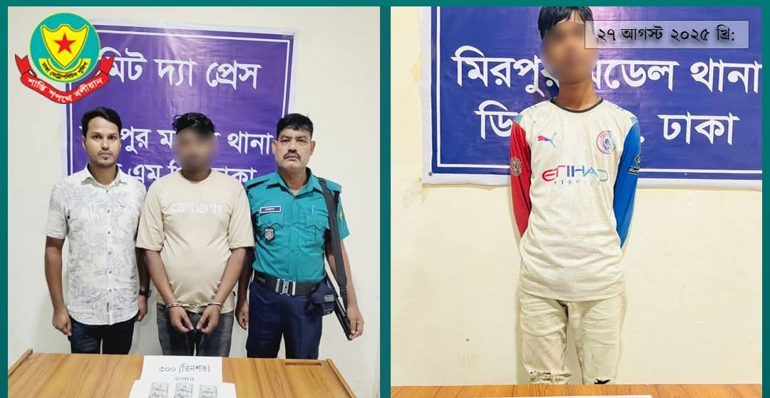2 held in connection with theft of Chinese citizen's wallet in Mirpur