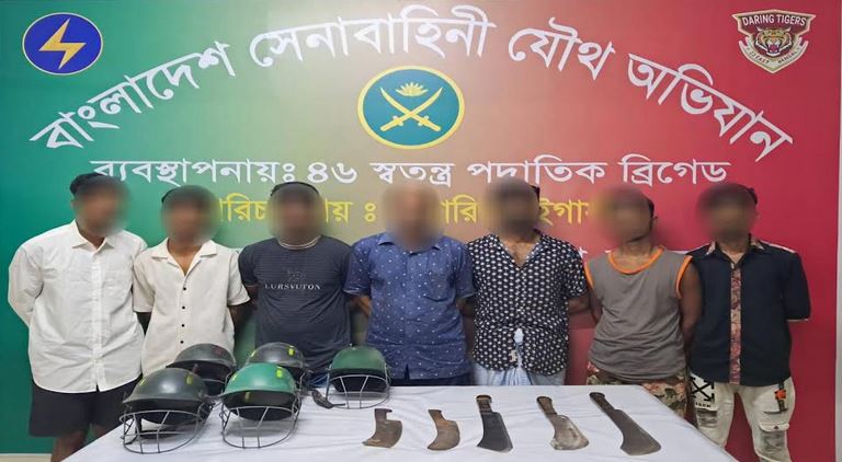 Joint forces arrest 11, recover firearms from Geneva camp