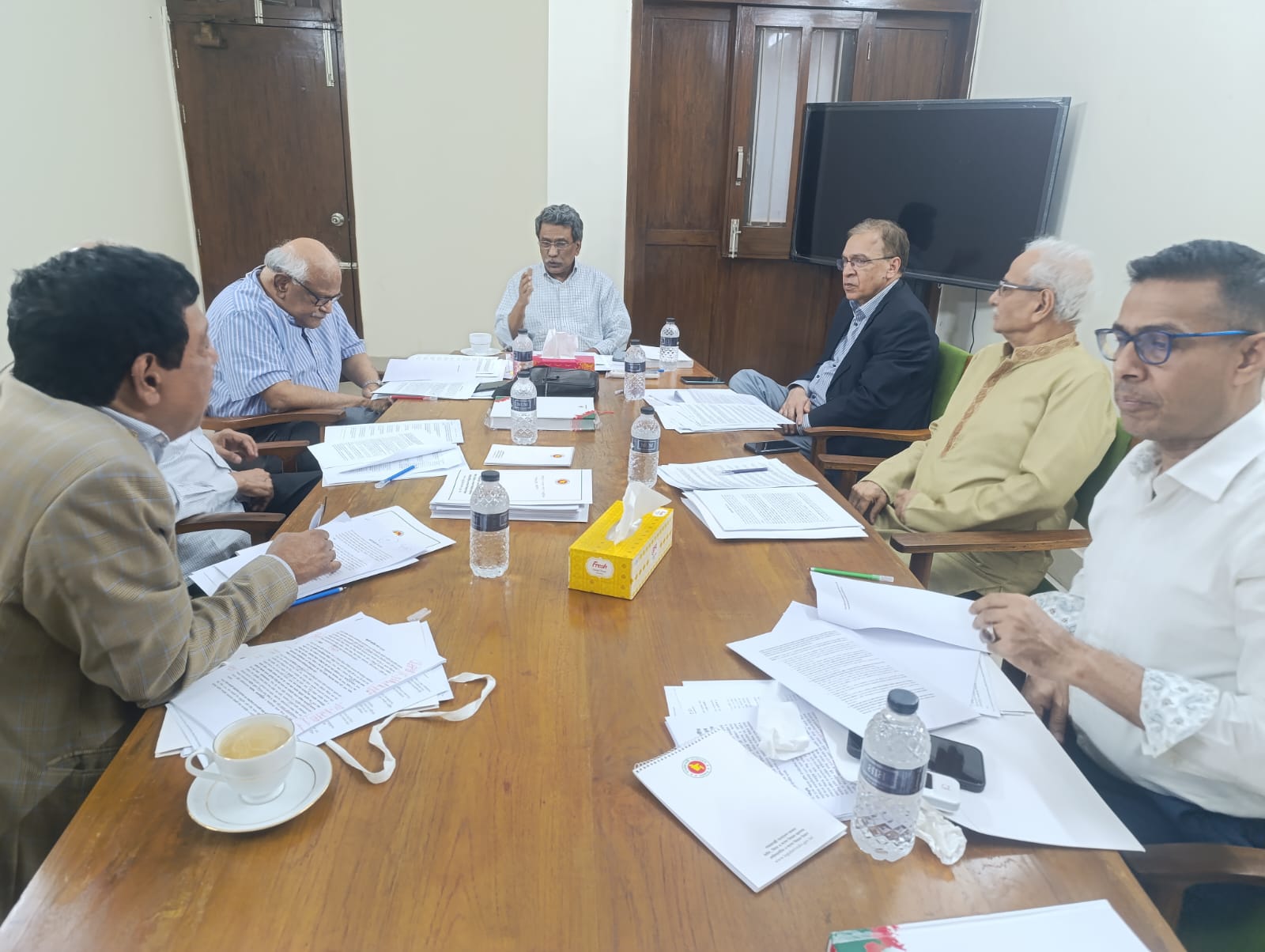 National Consensus Commission holds meeting at JS Bhaban