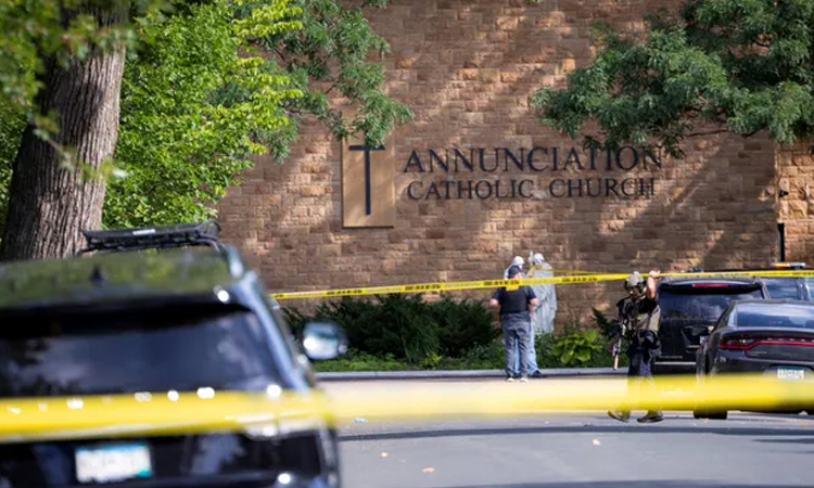 Shooter kills two children in Minneapolis church, injures 17 others