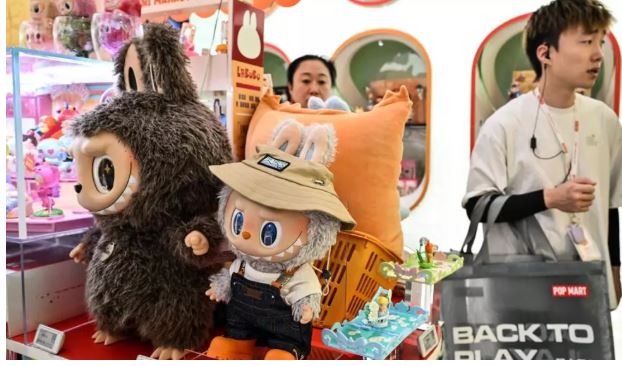 Labubu fans flock to stores after launch of mini dolls