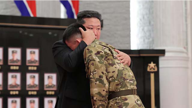 North Korea's Kim consoles families of troops killed fighting for Russia: KCNA