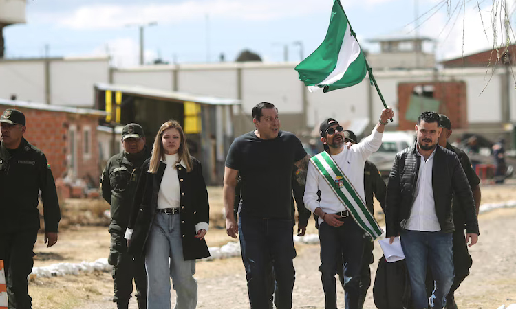 Bolivia opposition leader freed after three years' jail