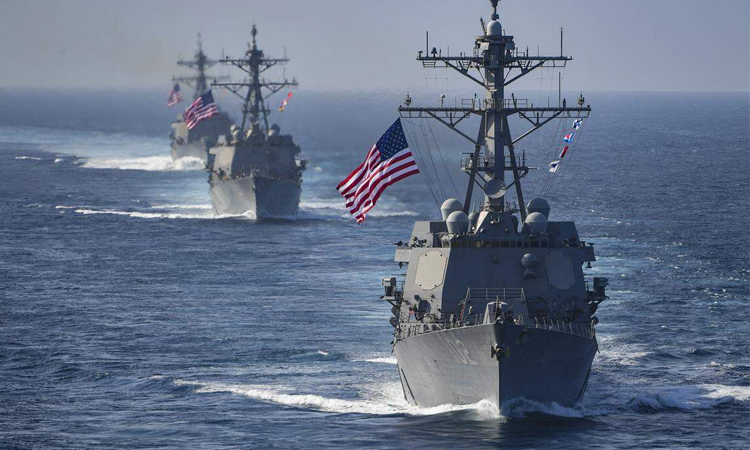 US warship enters Panama Canal, heading toward Caribbean