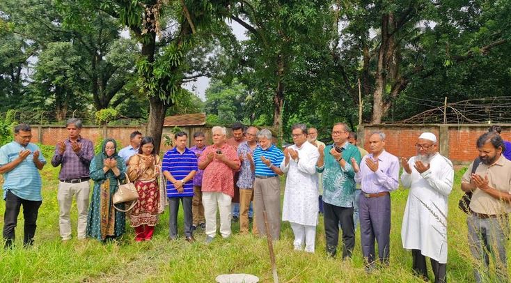 JU VC inaugurates construction of extended Arts and Humanities Faculty building