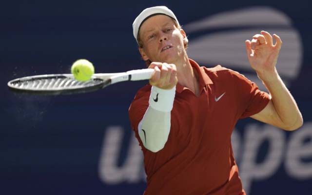 'Not a machine': Sinner withstands Shapovalov test at US Open