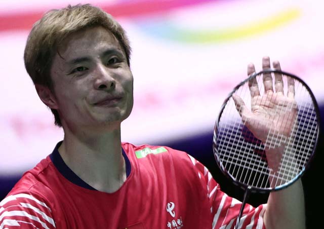 Shi sets up badminton world final with Kunlavut, women's champion An falls