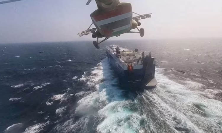 Yemen's Huthis say they targeted Red Sea ship with missile