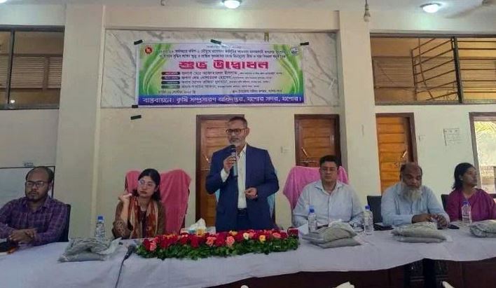 Seeds, fertilizer distributed among farmers in Jashore