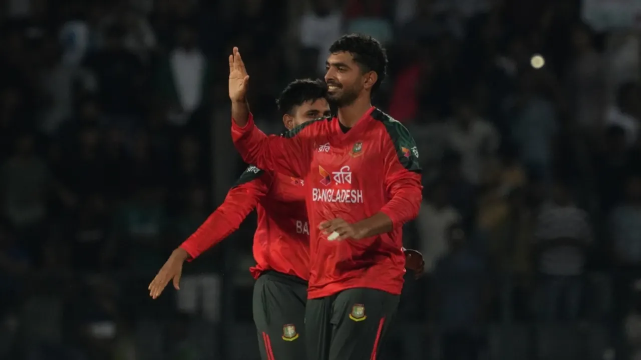 Tanzim, Nasum return as Bangladesh opt to bowl first in 2nd T20