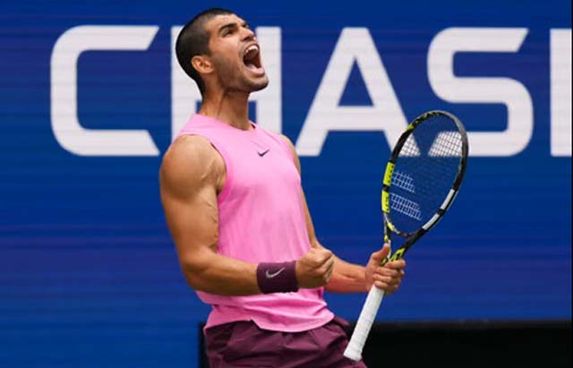 Alcaraz dominates Lehecka to reach US Open semi-finals