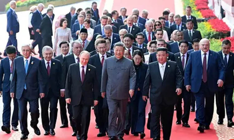 China denies conspiring with N.Korea, Russia against US
