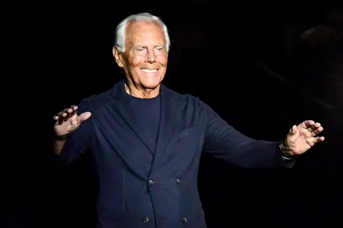 Fashion, cinema stars hail 'love affair' with Armani        