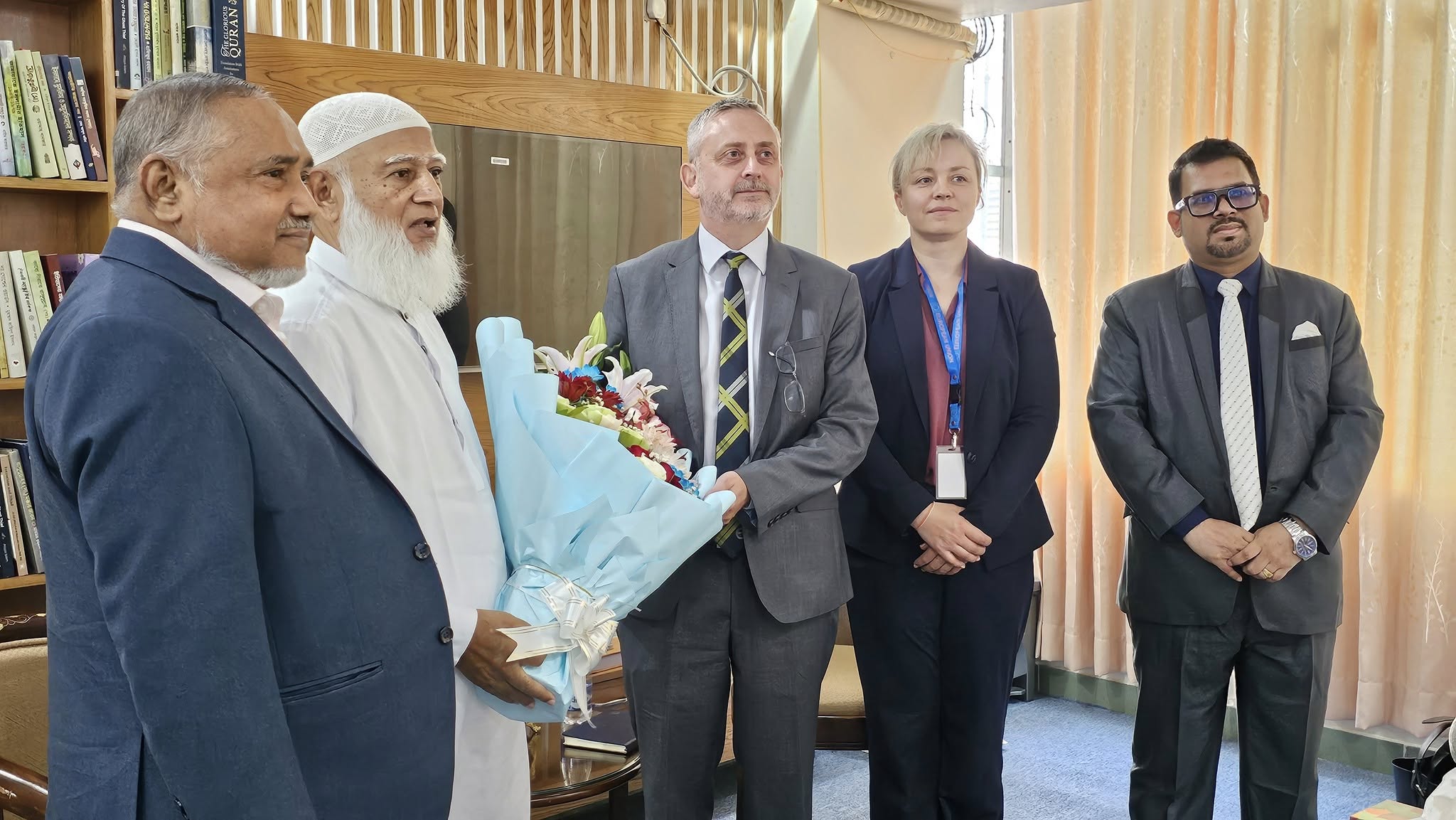 EU envoy calls on Jamaat Ameer