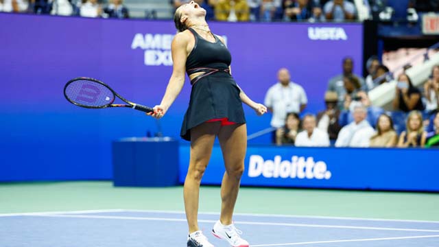 Sabalenka returns to US Open final as Osaka faces Anisimova
