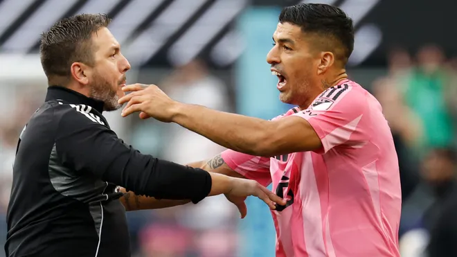 Luis Suarez apologizes after Leagues Cup spitting incident