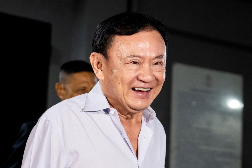 Thai ex-PM leaves country before parliament votes on leadership