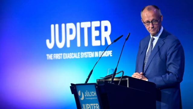 Merz inaugurates supercomputer, says Europe can catch up in AI race